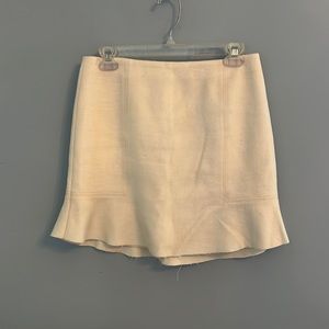 Cream Madewell skirt